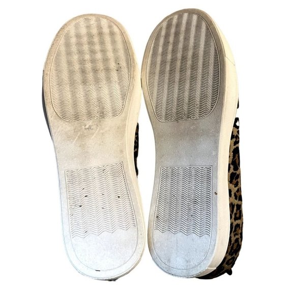 Steve Madden women's leopard print bootie size 9.5 M fabric upper, rubber sole - Picture 8 of 8